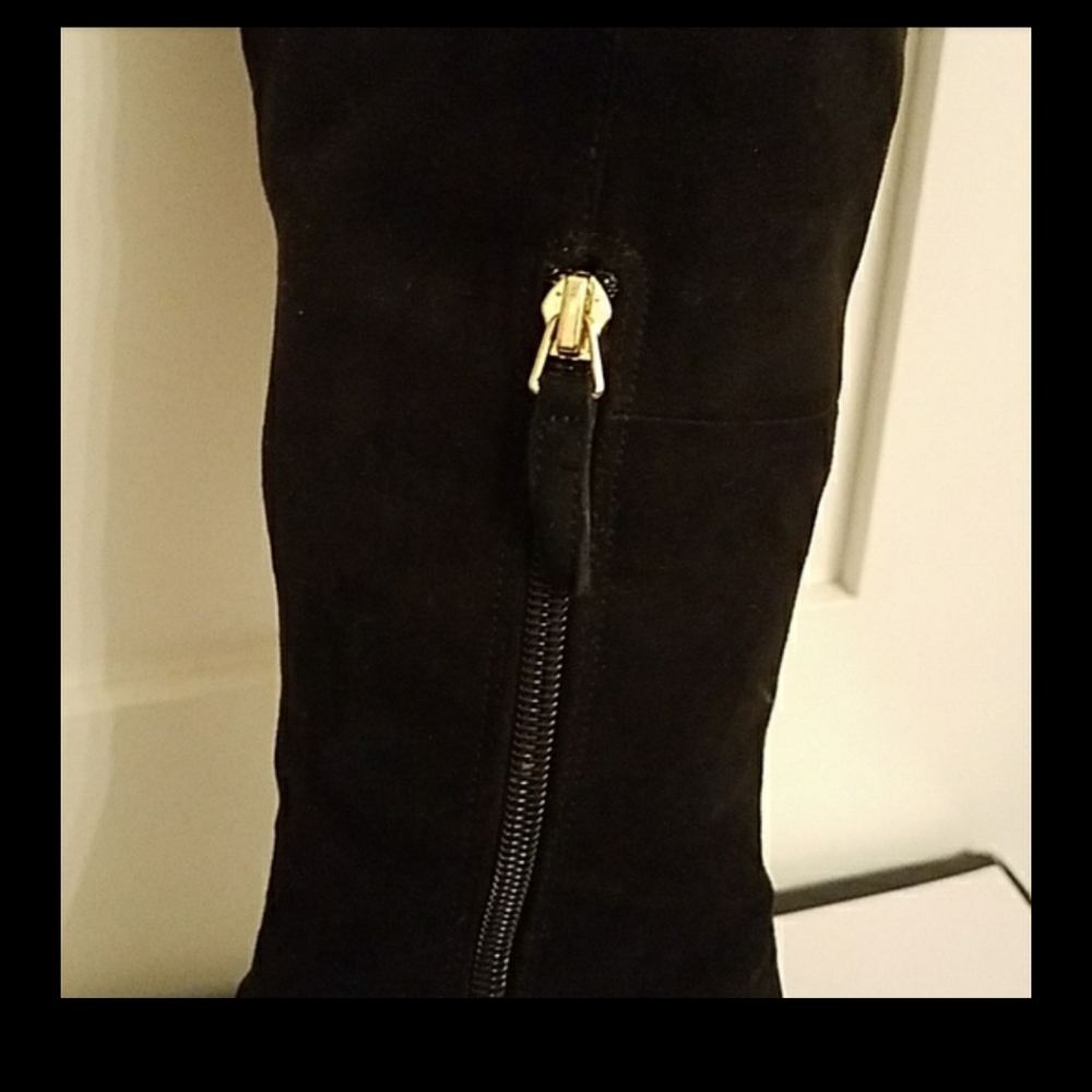 Nine west black over the knee boot - Picture 5 of 8